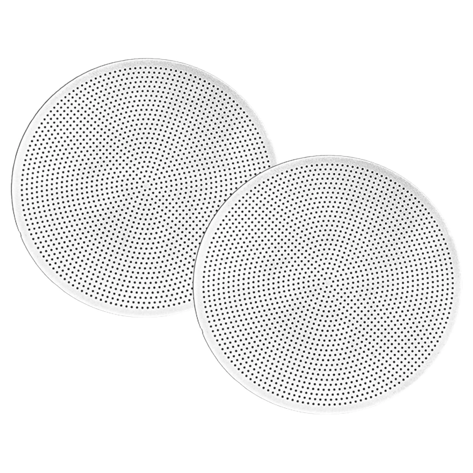 Whimsigulp 2 Pieces Metal Coffee Filters Compatible with AeroPress and Ultra-fine Makers – Reusable Metal Disc, Alternative to Filter Papers – Stainless Steel Coffee Filter for Cafe Use