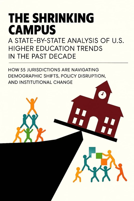 The Shrinking Campus - The Enrollment Cliff Report: A State-by-State Analysis of U.S. Higher Education Trends (2010–2024) - Summer 2025 - Image 1
