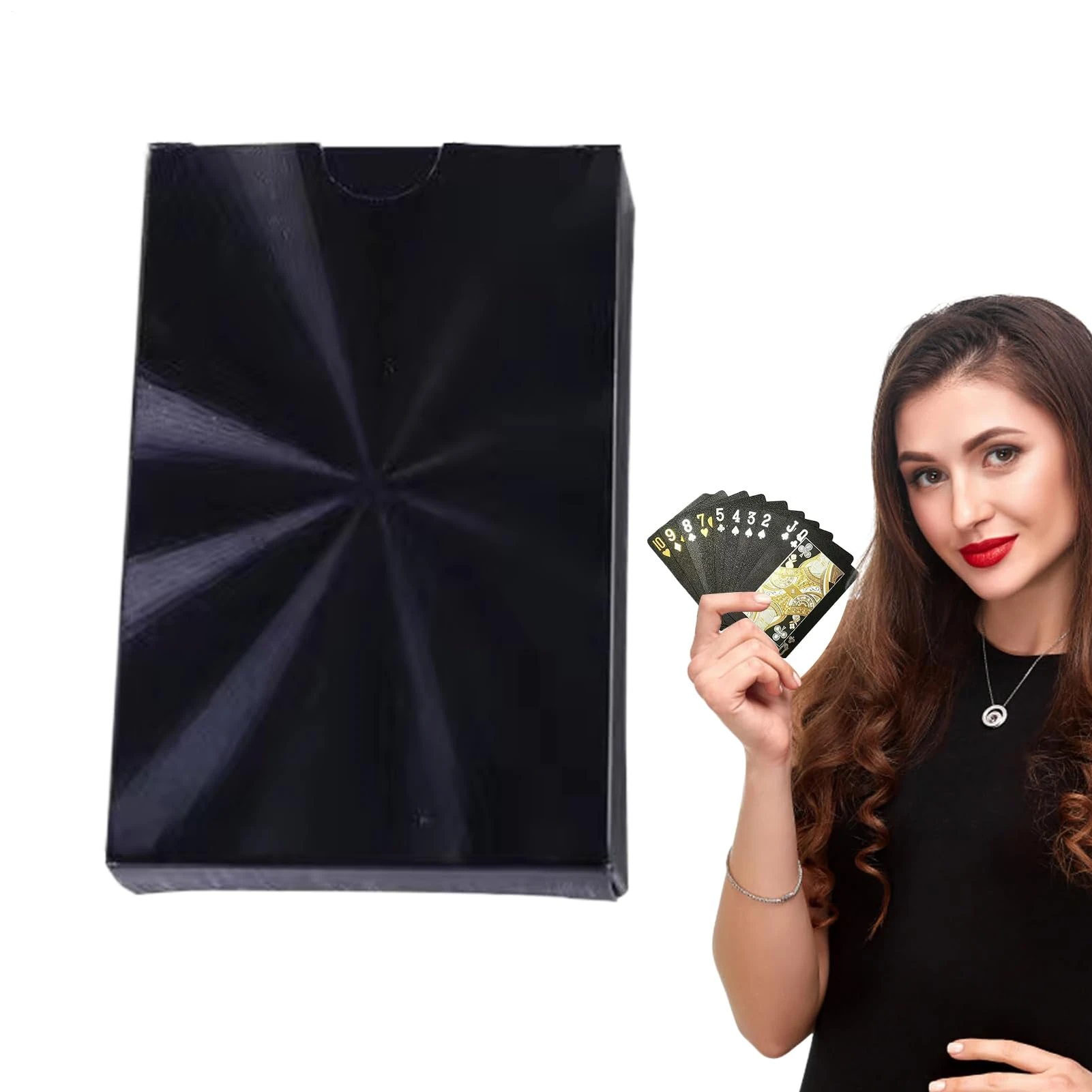 Doiyislem Poker Playing Cards | Portable Family Night Game - Interactive Party Board Game, Family Night Poker Playing Cards for Teens Adults Home Bar