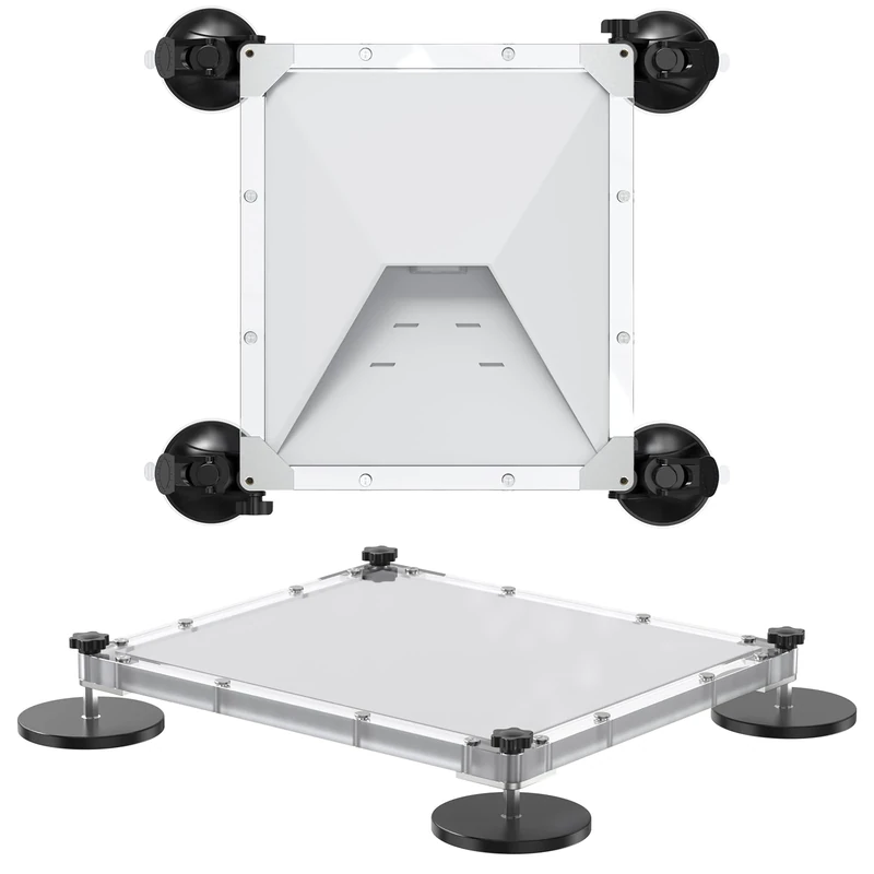 XLTTYWL Starlink Mini Magnetic Mount, Mimi Starlink Car Accessories Sunroof Suction Cup with Protective Mounting Case for Starlinks Mini Dishy Fits Car, RV, Boat, and Truck Glass Roof Mount