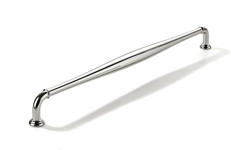 khtumeware 3 Pack 12inch(305mm) Hole Center Appliance Pulls Polished Nickel Cabinet Pulls Solid Heavy-Duty Hardware for Bathroom Dressers Pull cabinets,wardrobes,Closet Doors,Furniture pulls