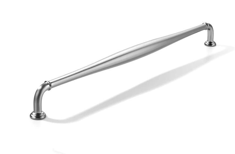 khtumeware 3 Pack 12inch(305mm) Hole Center Appliance Pulls Brushed Satin Nickel Cabinet Pulls Solid Heavy-Duty Hardware for Bathroom Dressers Pull cabinets,wardrobes,Closet Doors,Furniture pulls