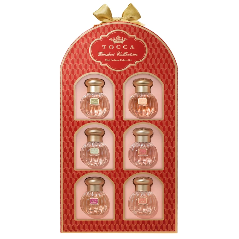 Tocca Wonders, Gifting Collection Mini Deluxe Set of 6 x 5ml (Florence, Cleopatra, Stella, Lucia, Collette, Laila)