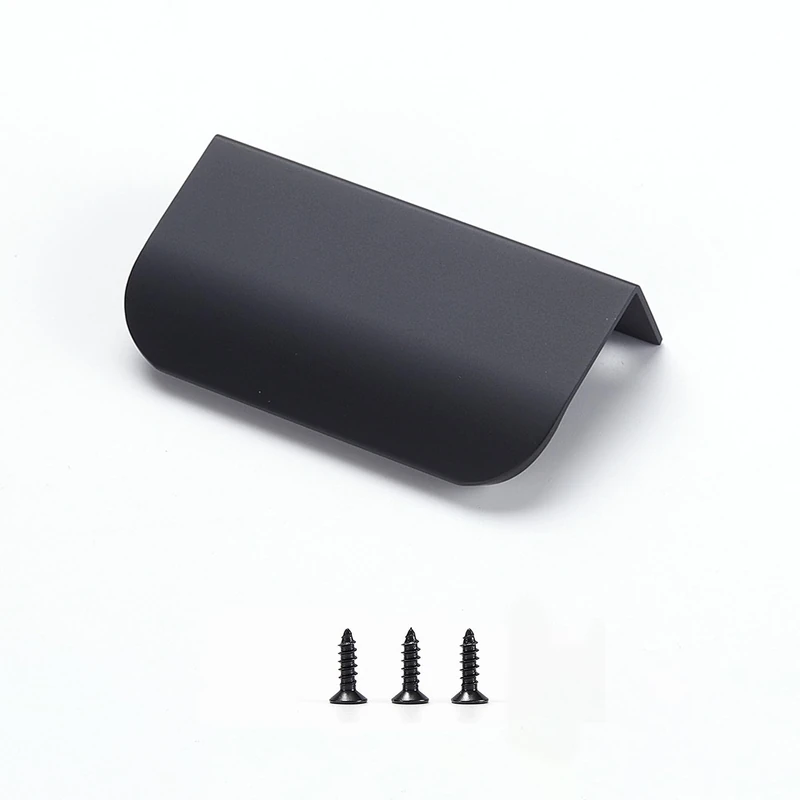 sunlithor Dresser Drawer Pulls Kitchen Matte Black Cabinet Pulls Handles Hardware Closet Square Bar Drawer 30 Pack Easy to Install 3.15inch 80mm