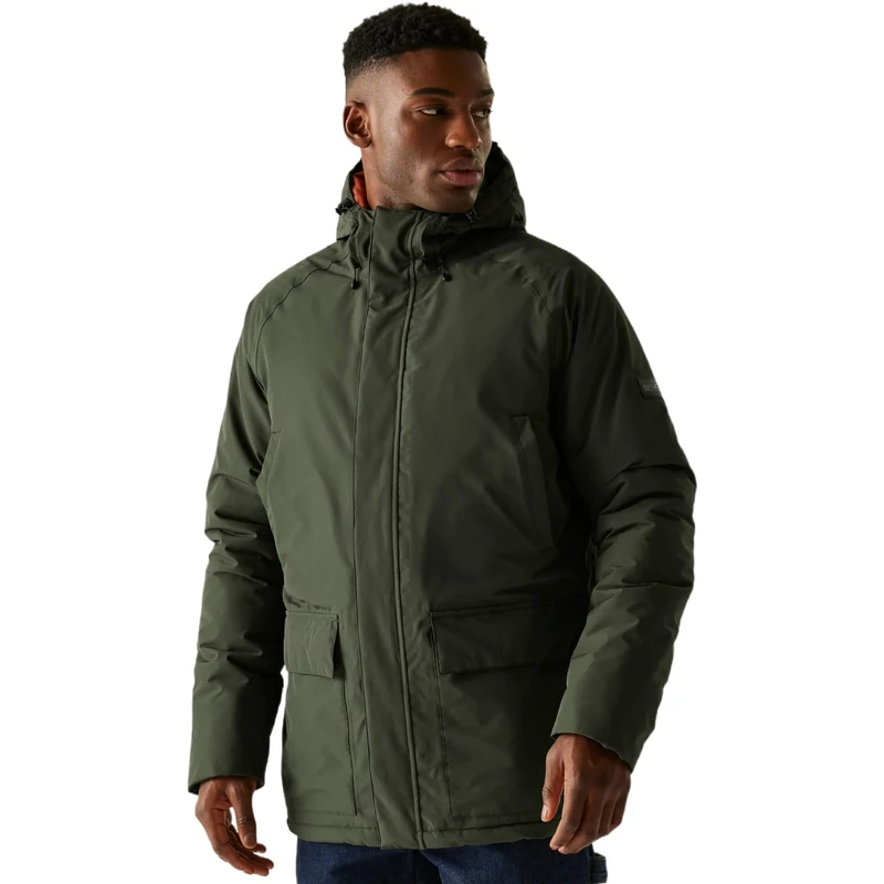 Regatta Mens Savon Waterproof Jacket Breathable Insulated Padded Winter Coat
