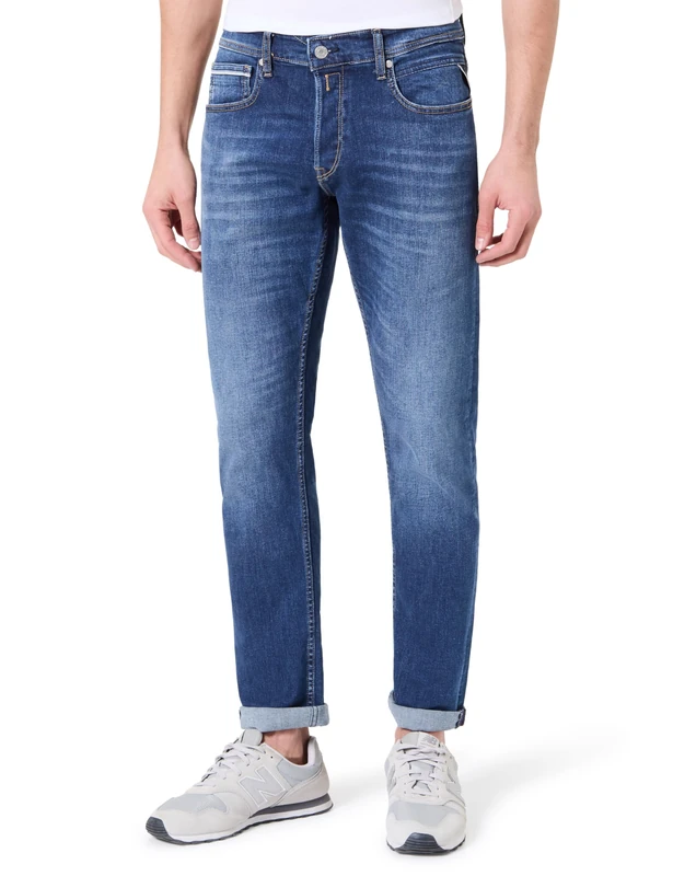 Replay Men's Ma972 Jeans, 007 Dark Blue, 34 W/34 L