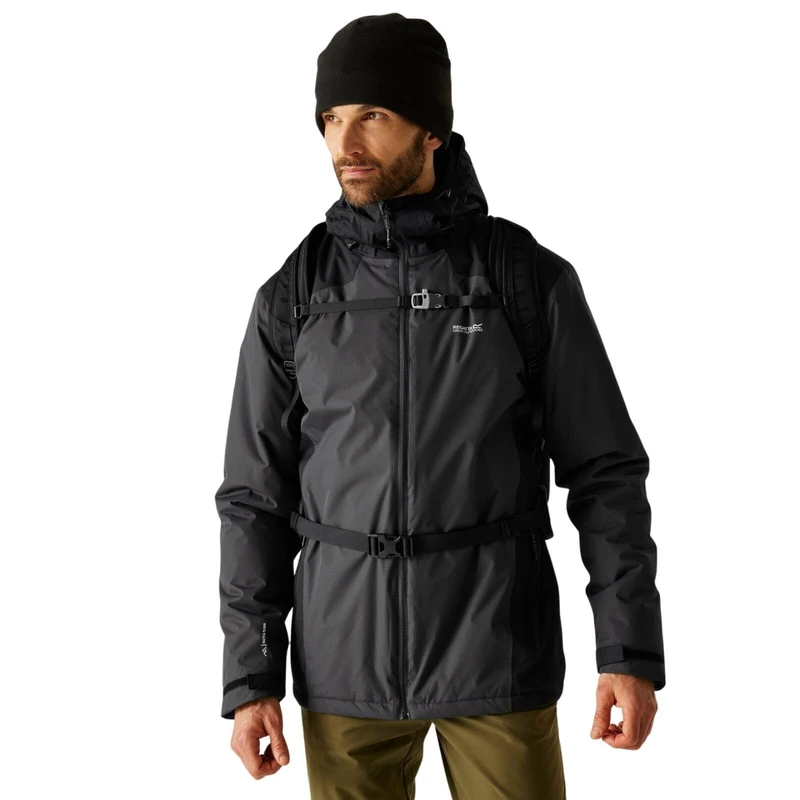 Regatta Mens Thornridge Waterproof Jacket Insulated Breathable Winter Coat - Image 1