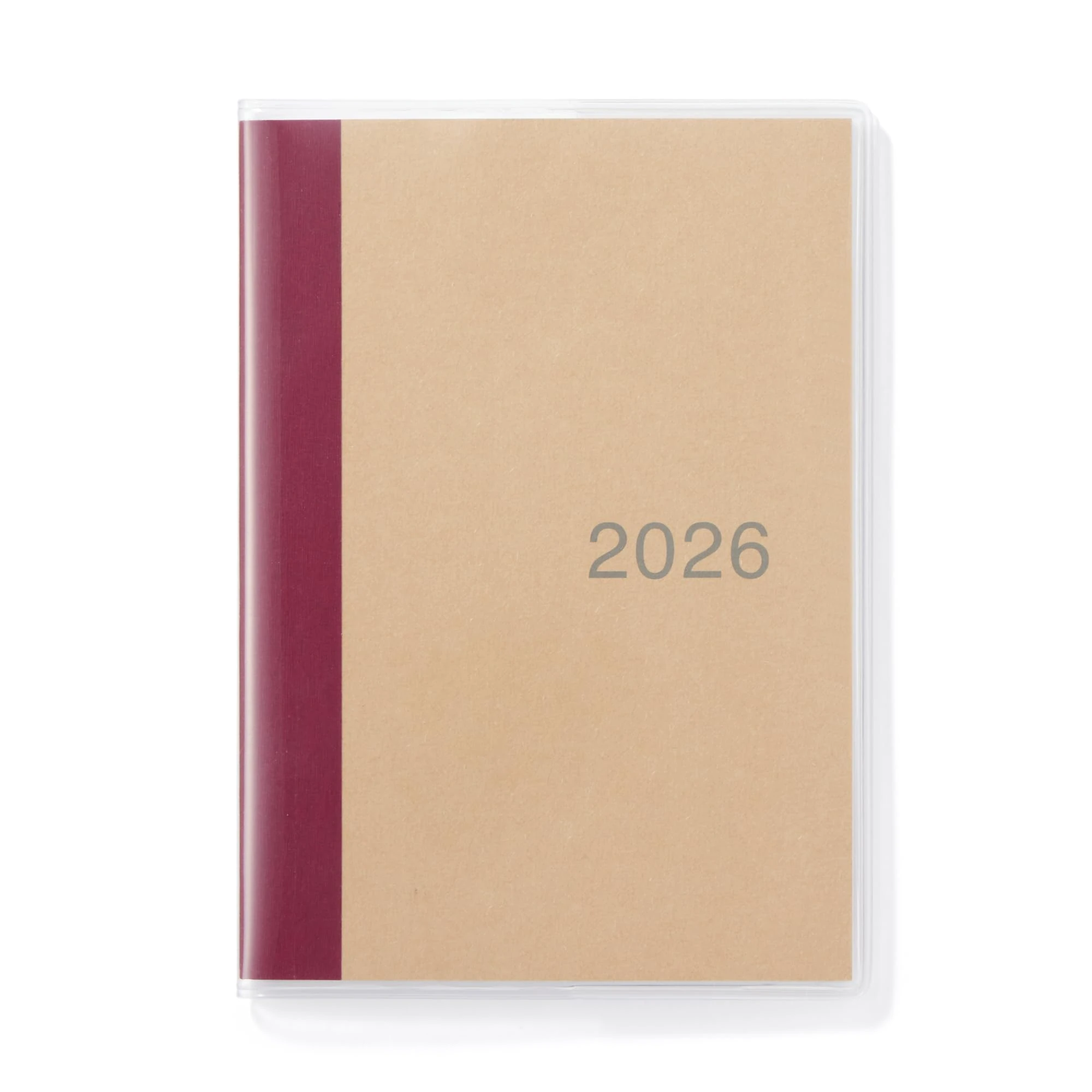 MUJI 84854460 2026 A6 Monthly Planner, Starts on December 2025