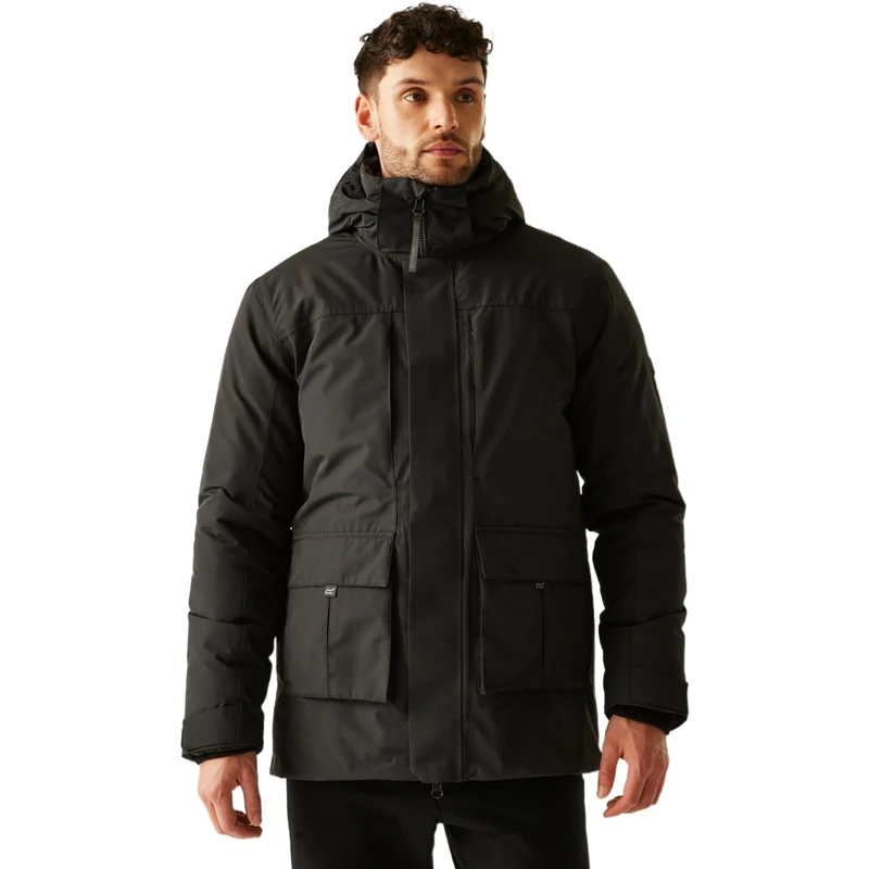 Regatta Mens Marron Waterproof Jacket Insulated Breathable Winter Parka Coat