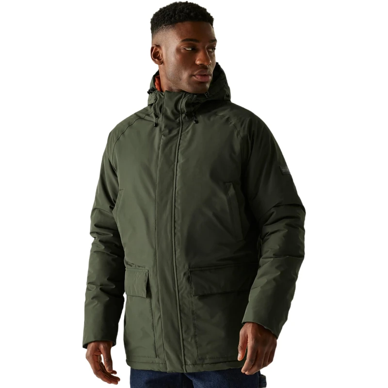 Regatta Mens Savon Waterproof Jacket Breathable Insulated Padded Winter Coat