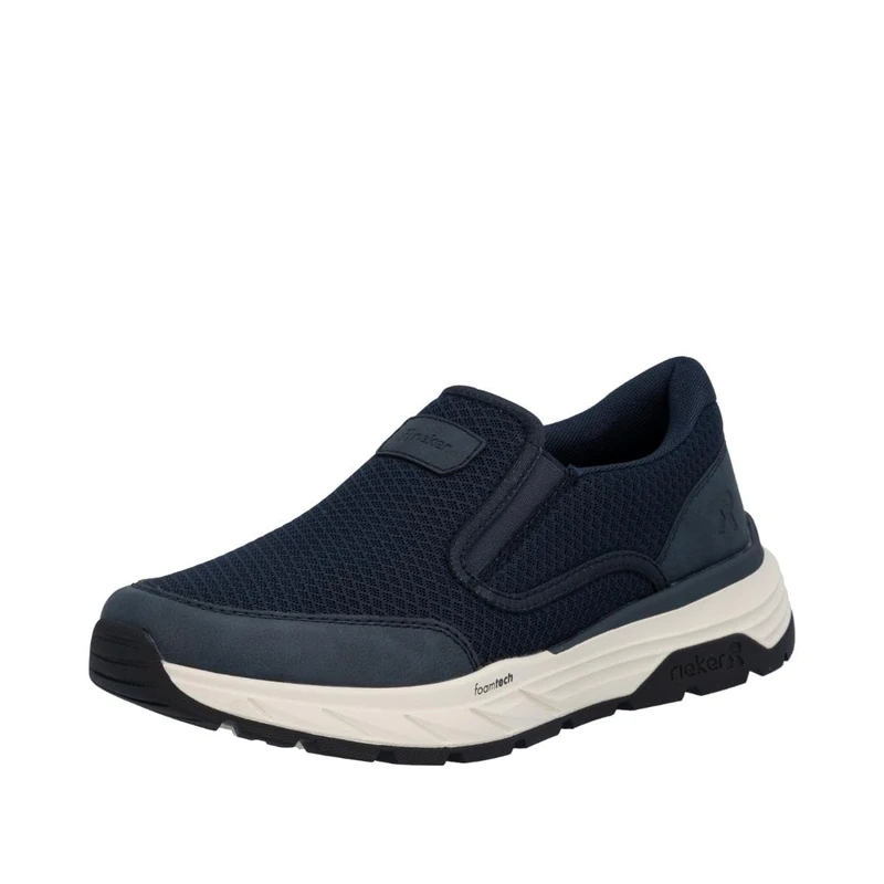Rieker Men's 06152 Slippers, Blue, 42 EU - Image 1