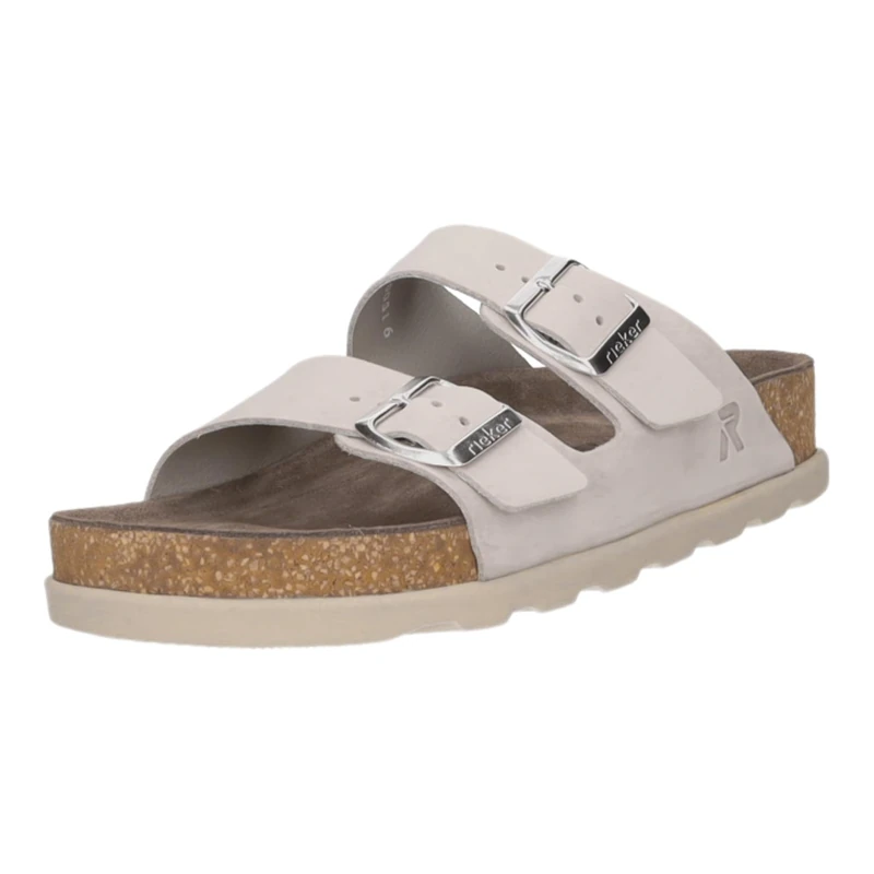Rieker V3190, Women's Clogs, Grey, 39 EU