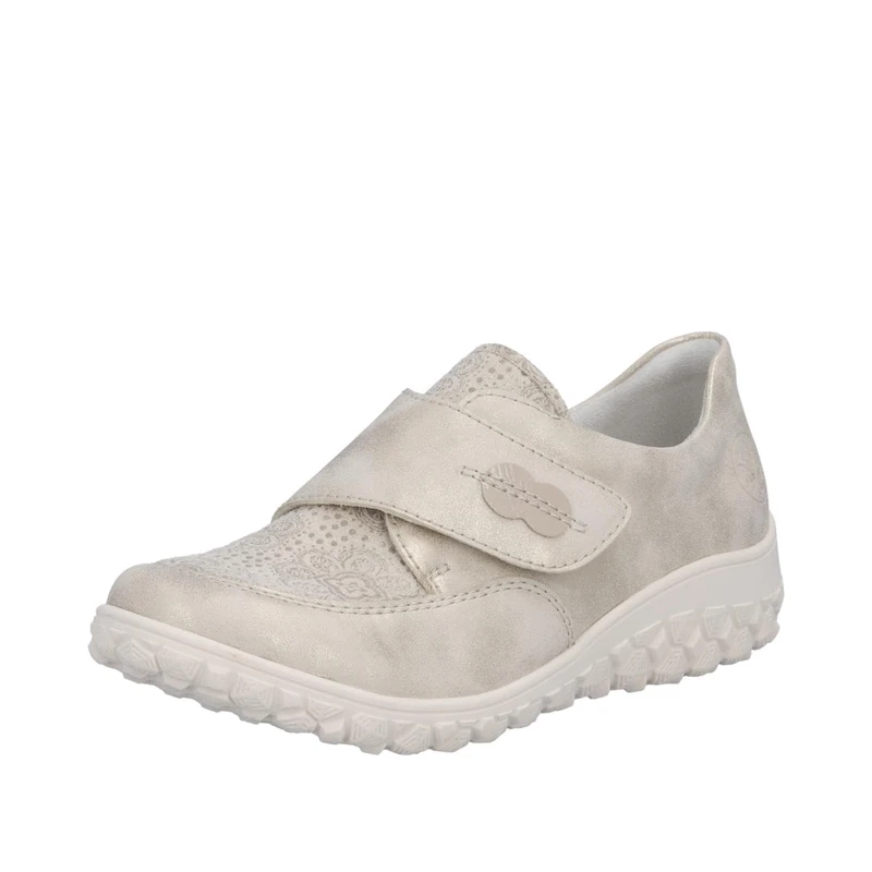 Rieker Women's 59552 Slippers, Beige, 36 EU