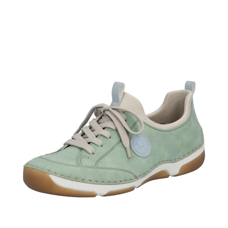 Rieker Women's 55950 Slippers, Green, 43 EU