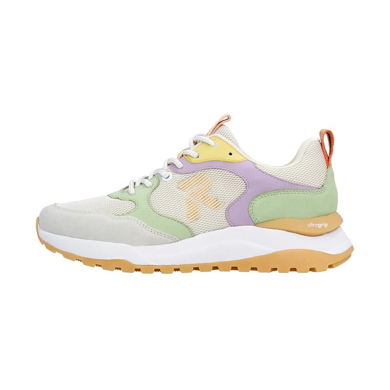 Rieker W2506, Women's Low Trainers, White, EU 38 - UK 5
