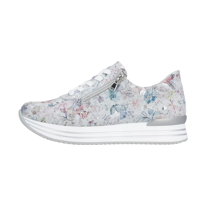Rieker Women's D1326 Low Trainers, Multicoloured, 43 EU