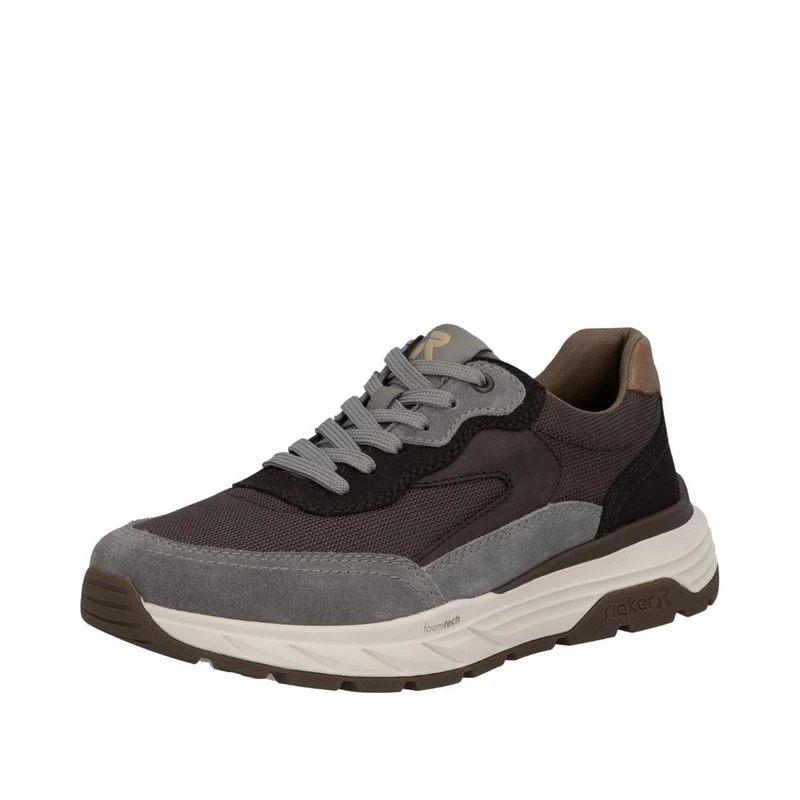 Rieker Men's 06100 Low Trainers, Brown, 45 EU