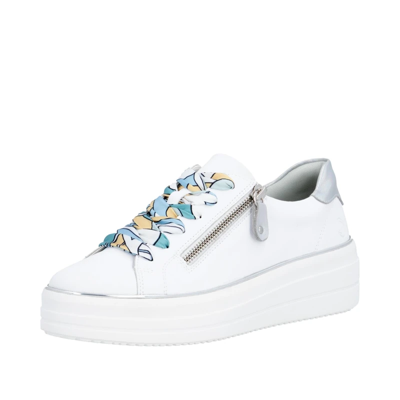 Rieker D1c06, Women's Low Trainers, White, 38 EU