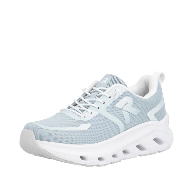 Rieker Women's W3504 Low Trainers, Blue, 42 EU