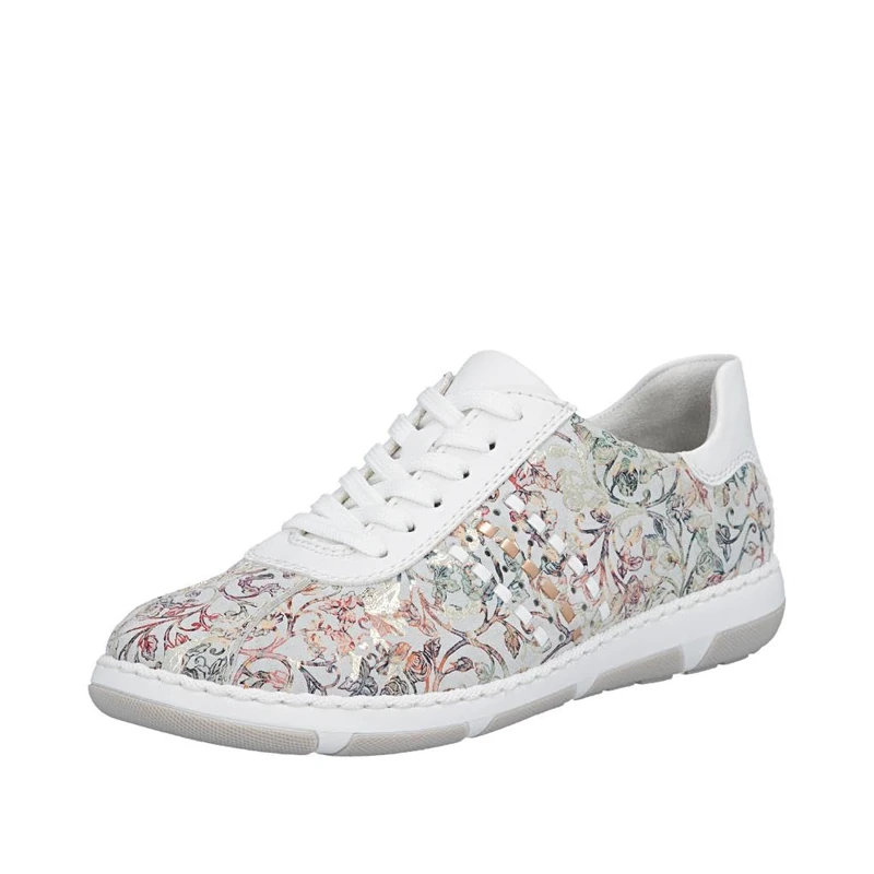 Rieker Women's 42408 Lace-Up Shoes, Multicoloured, 40 EU - Image 1