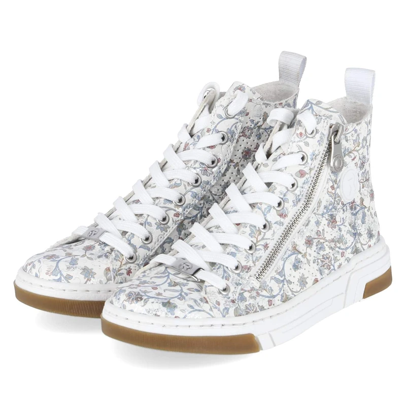 Rieker Women's N3945 High Trainers, Multicoloured, 37 EU