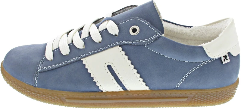 Rieker Women's L9702 Low Trainers, Blue, 38 EU
