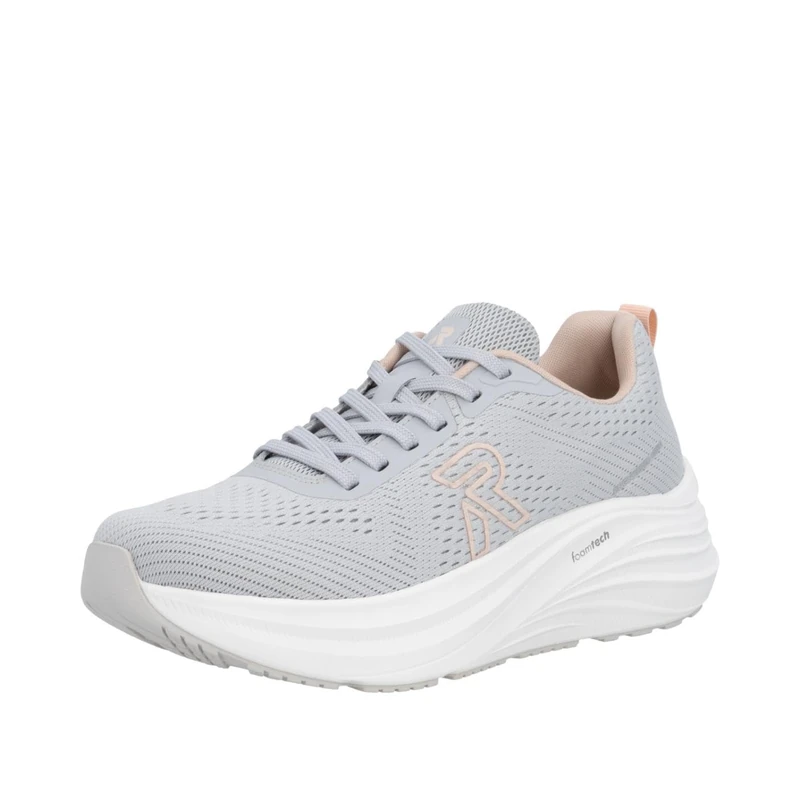 Rieker W4101, Women's Low Trainer, Grey, 42 EU/UK 8 - Image 1