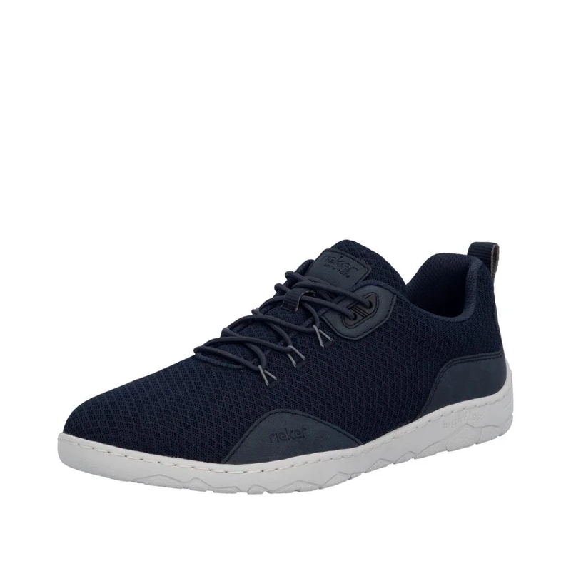 Rieker Men's 08350 Lace-Up Shoes, Blue, 43 EU