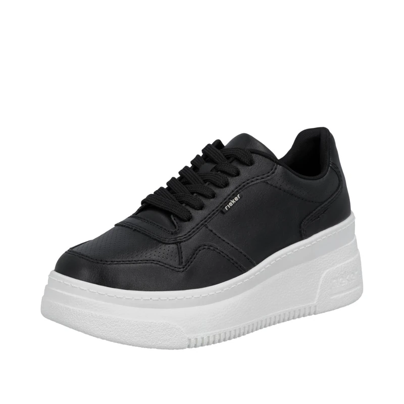 Rieker Women's M7811 Low Trainers, Black, 39 EU