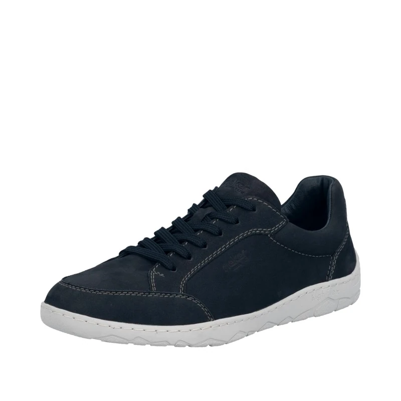 Rieker Men's 08300 Lace-Up Shoes, Blue, 45 EU