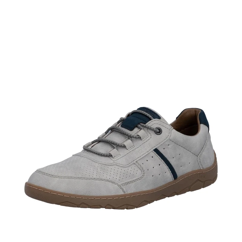 Rieker Men's 08351 Lace-Up Shoes, Grey, 44 EU