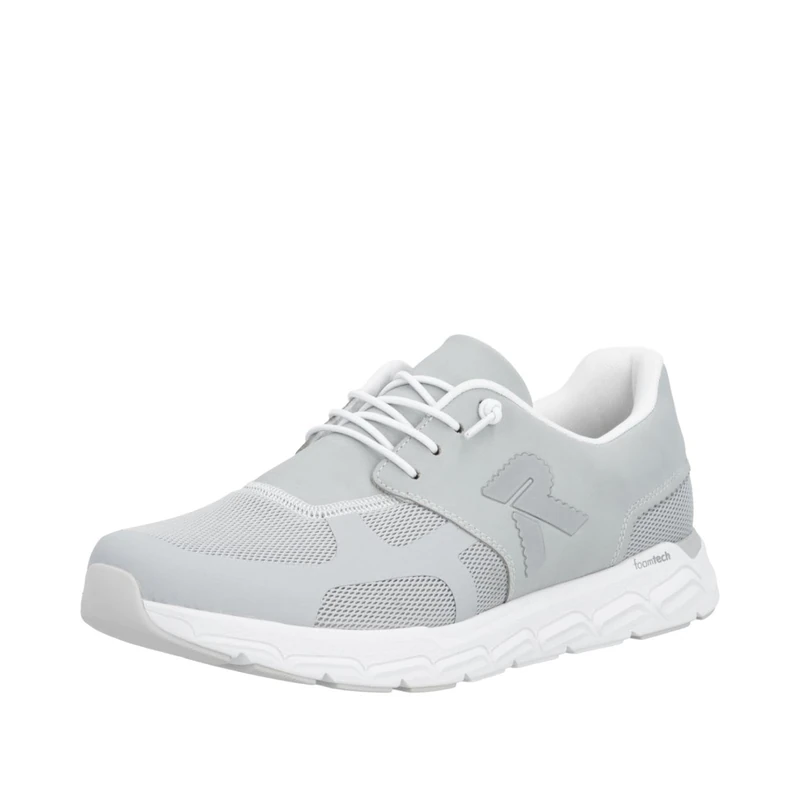 Rieker Men's 09100 Low Trainers, Grey, 42 EU - Image 1