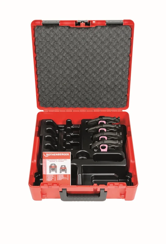 ROTHENBERGER Press jaw Set Compact >B< MaxiPro 1/4"-5/8" | 1000003580 | The Precise Press jaw for System-Compliant Pressing of >B< MaxiPro® Fittings for Refrigeration Systems