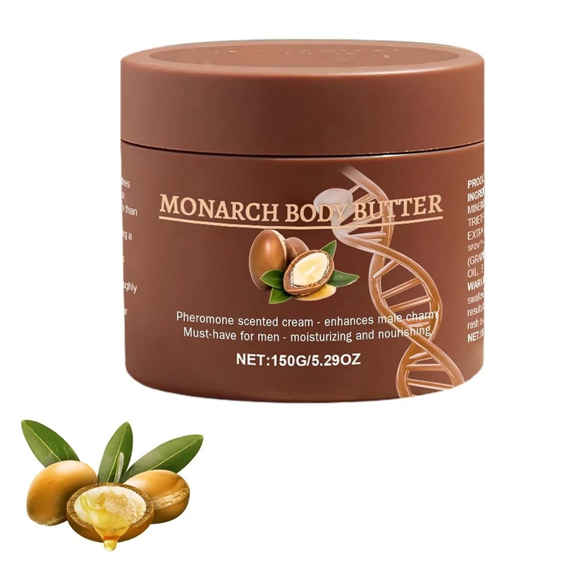 Crowned Skin Body Butter for Men, Advanced Natural Body Butter, Crowned Skin King Cologne Body Butter-150g, Moisturizing and Lightweight, Long-Lasting Fragrance, Suitable for All Skin Types (2)