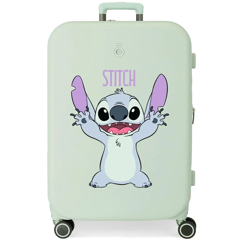 Disney Joumma Playful Medium Suitcase Green 48 x 70 x 28 cm Hard 4.3 kg TSA Lock Integrated ABS 4.3 kg 79L