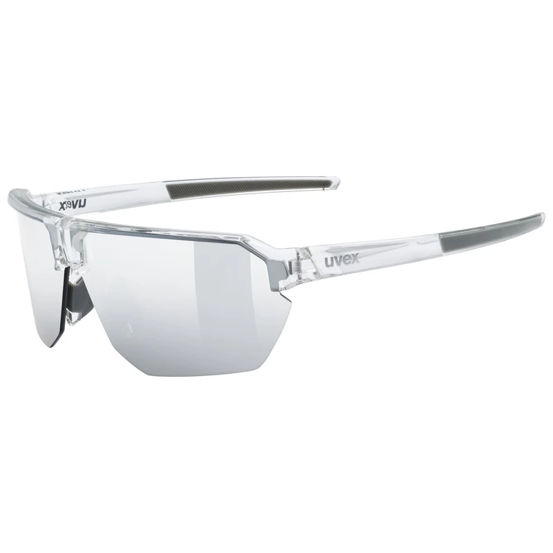Uvex vectiv set - sports glasses for adults - 100% UVA-, B, C protection - contrast enhancing - clear/mir.silver - one size