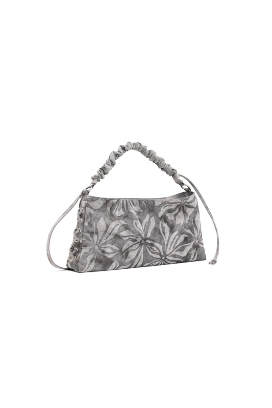 Desigual cross body bag Obsidian Leiria Mini Shoulder Bag Middle Gray