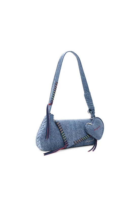 Desigual Torio Denim Shoulder Bag Denim Raw light blue