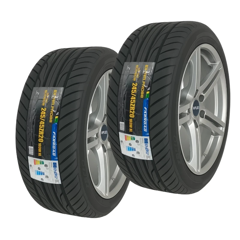 2x FARROAD FRD88 245/45ZR20 103W XL Tyres – ZR20 High Performance Car Tyres for SUV, Saloon, Estate – 245/45 R20 XL Load Rated, Reinforced