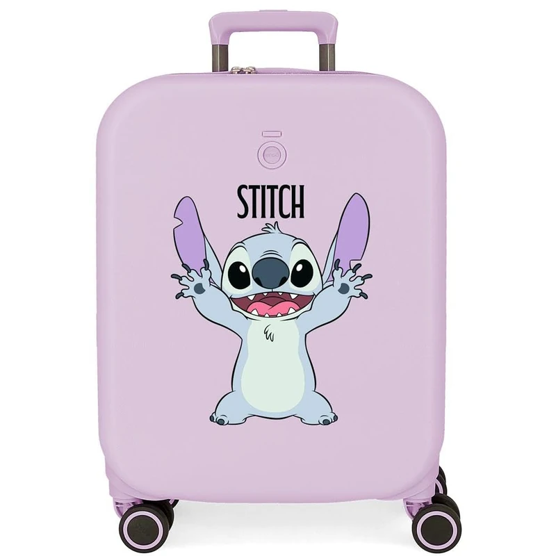 Disney Joumma Playful Cabin Suitcase Lilac 40 x 55 x 20 cm Rigid 3.2 kg Integrated TSA Lock ABS 3.2 kg 37L Hand Luggage