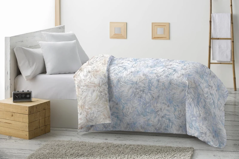 Miracle Home. Idril Reversible Microfibre Duvet 360 g/m², Soft and Breathable, Ideal for Winter, Autumn and Spring, 230 x 260 cm, 135 cm Beds.