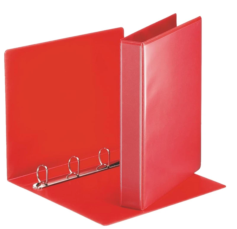 Esselte Presentation Ring Binder A4 Pack of 10 Ring Binder with 4 D-Ring 30 mm Red 49713
