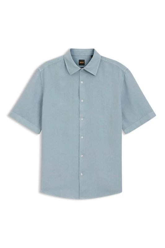 BOSS Men's Rash_2_m 10267858 01 Shirt, Light/Pastel Blue 458, XXL
