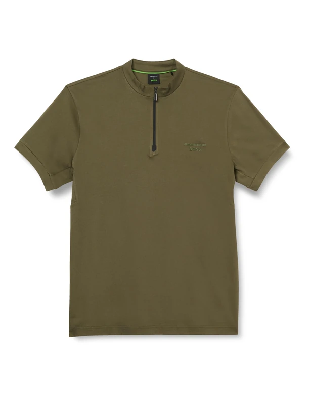 BOSS Men's Polo Shirt, Open Green 347, XL