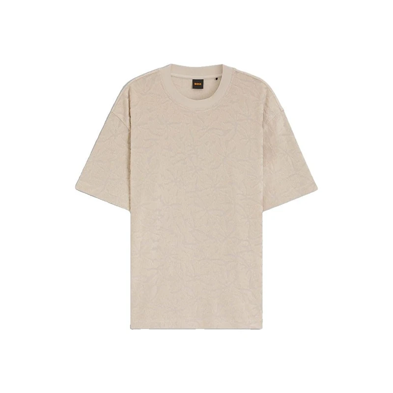 BOSS Men's T-Shirt, Open Grey 070, 3XL