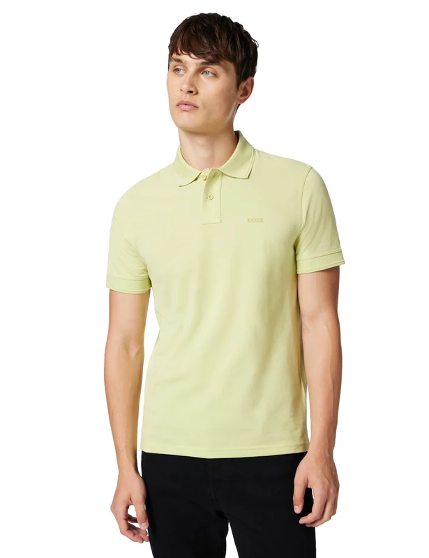 BOSS Men's Polo Shirt, Medium Beige 267, XXL