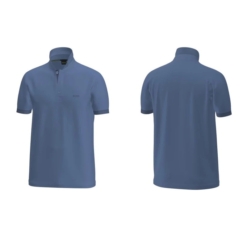 BOSS Men's Polo Shirt, Open Blue 463, XXL