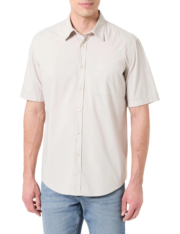 BOSS Men's Shirt, Open Grey 070, XL