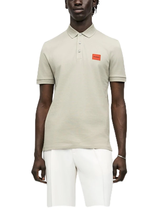 Hugo Men's Polo Shirt, Light/Pastel Green 337, S