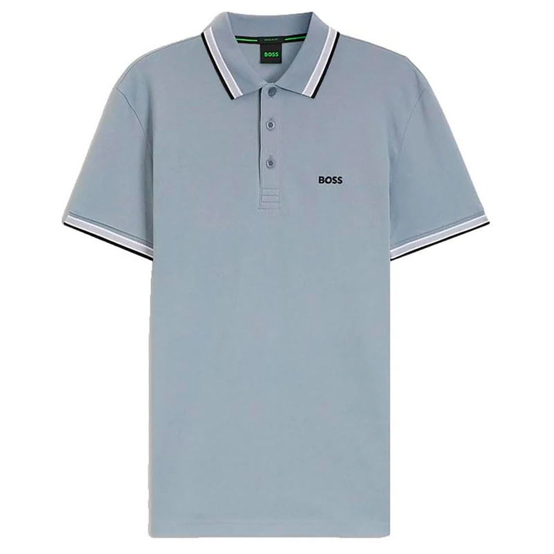 BOSS Men's Polo Shirt, Bright Yellow 739, 4XL